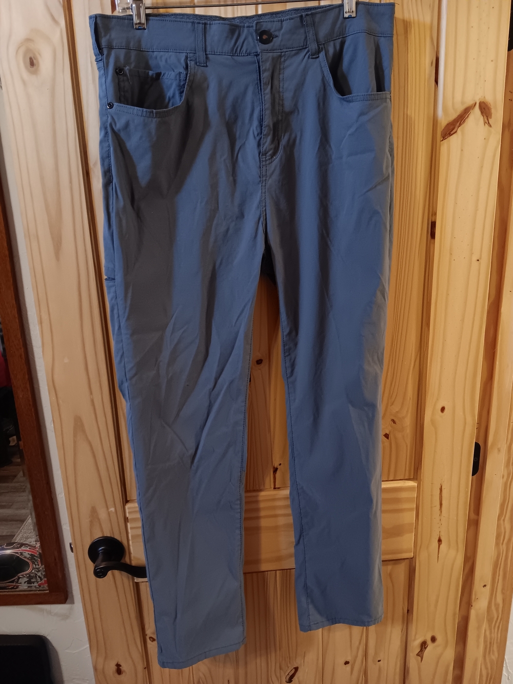 Denali Steel Gray Pants Mens 34 X 30